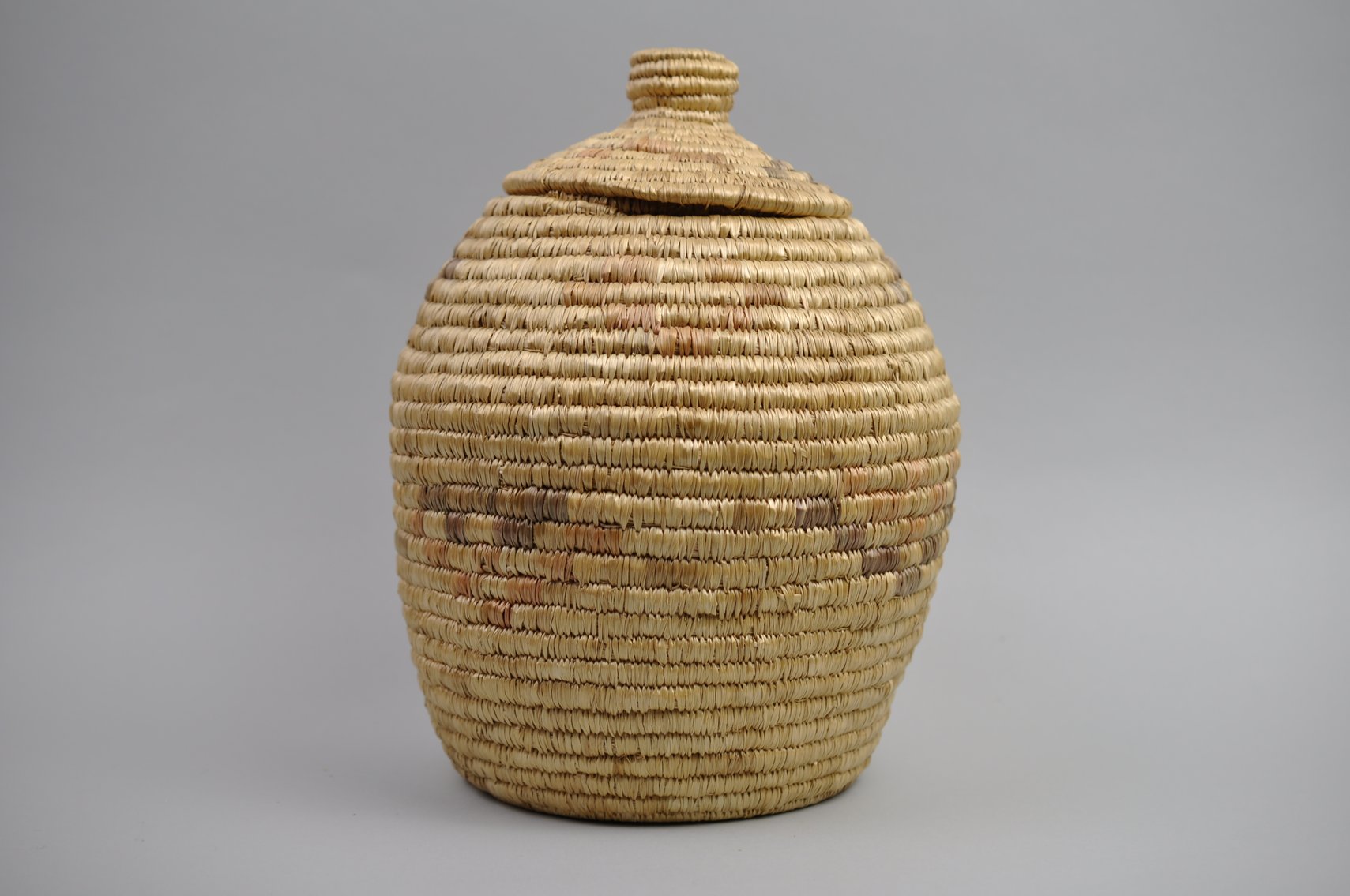 Native American Basket w/ Lid