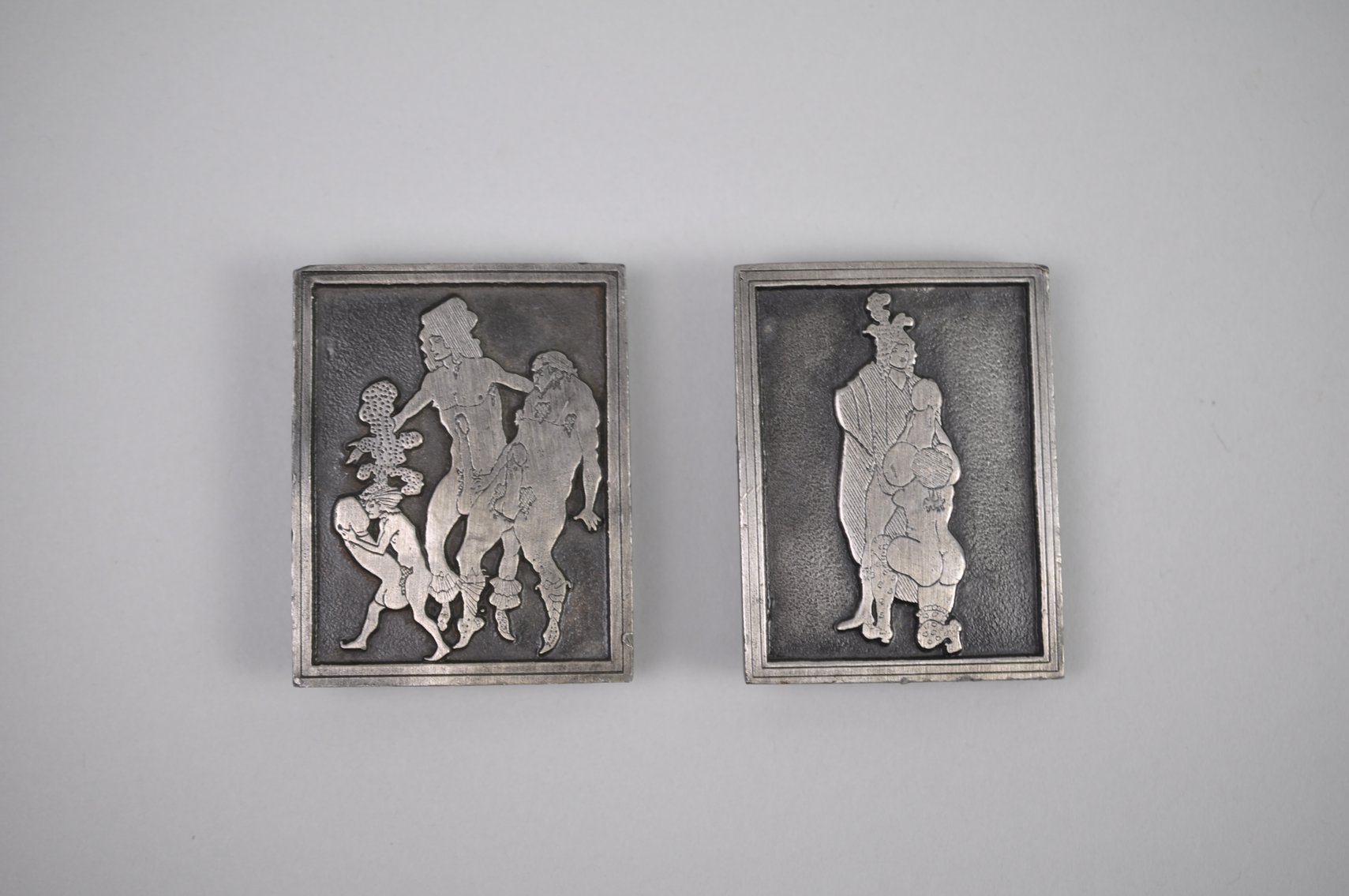Figural & Art Nouveau Belt Buckles