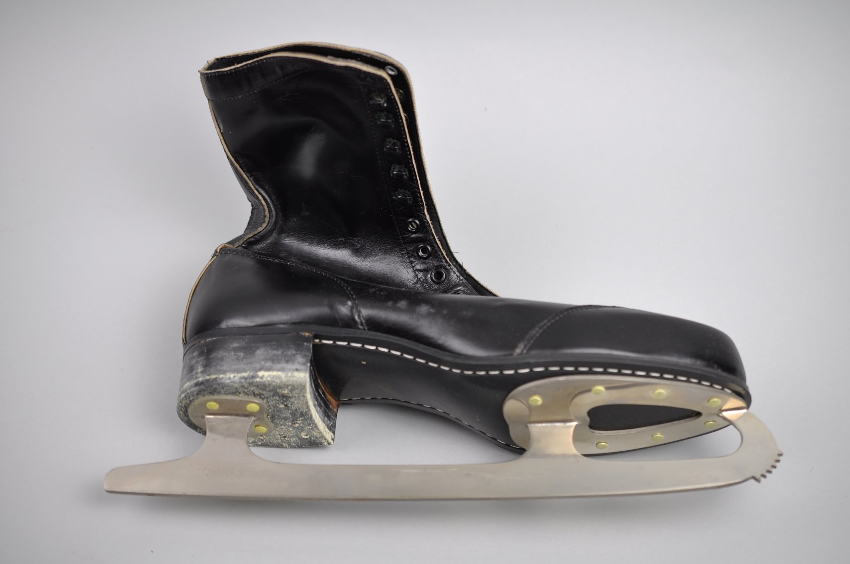 Black Leather Figure Skates Sears 1963
