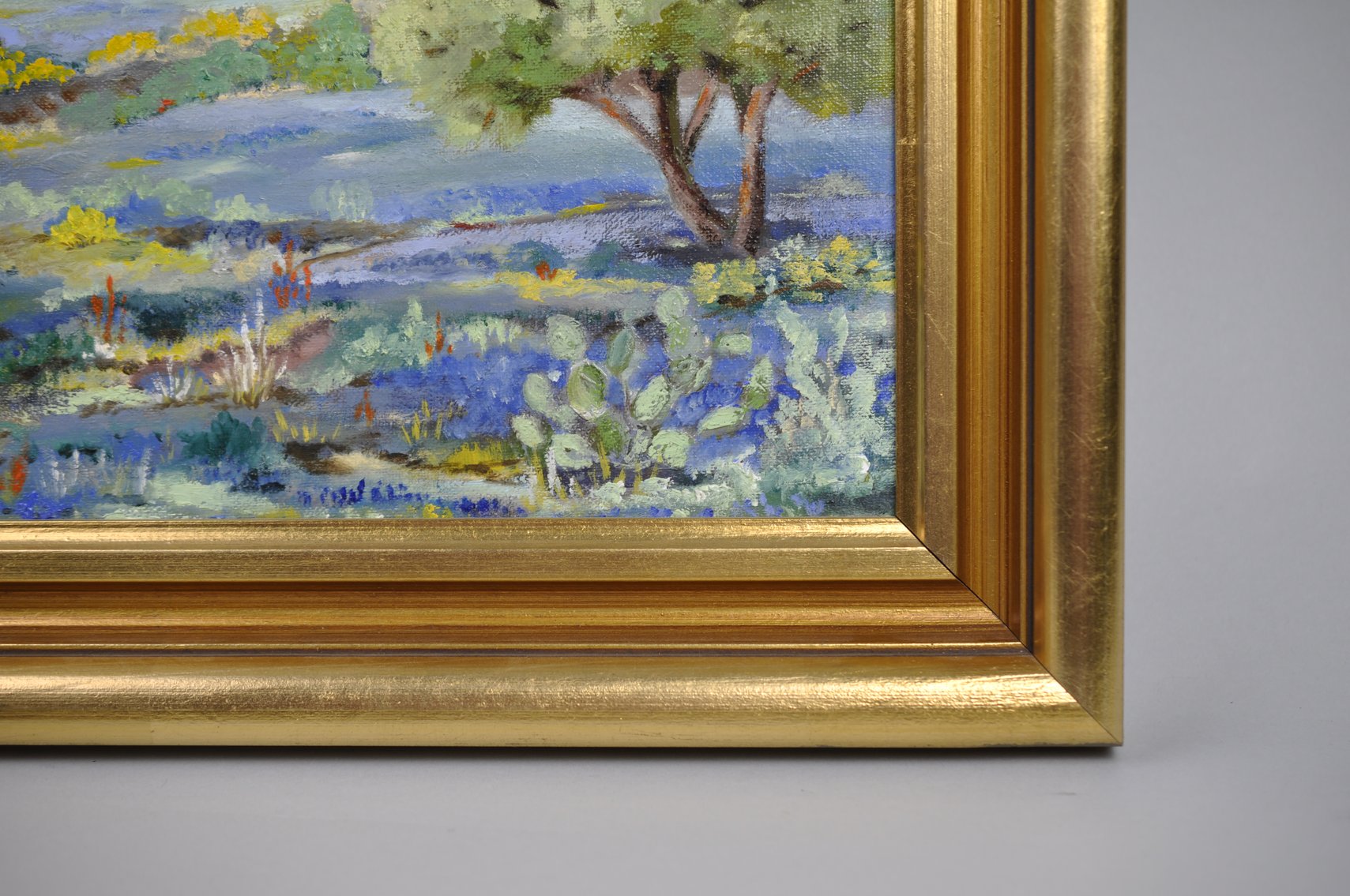 Lucy Painting of Landscape with Trees