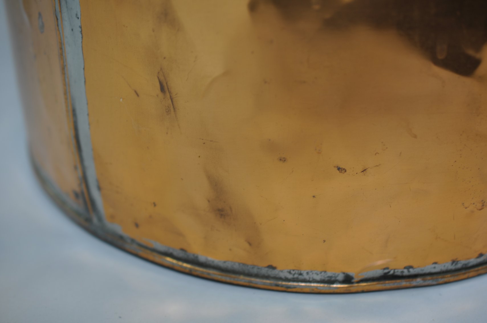 Revere Copper Double Handle Oval Wash Tub