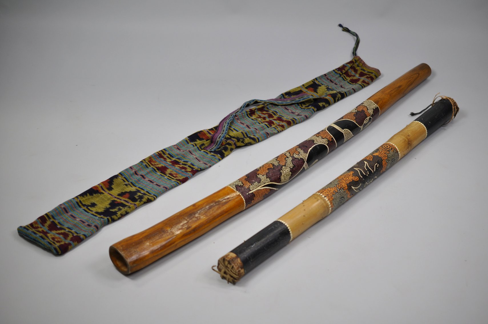 Aboriginal Didgeridoo and Rain Stick