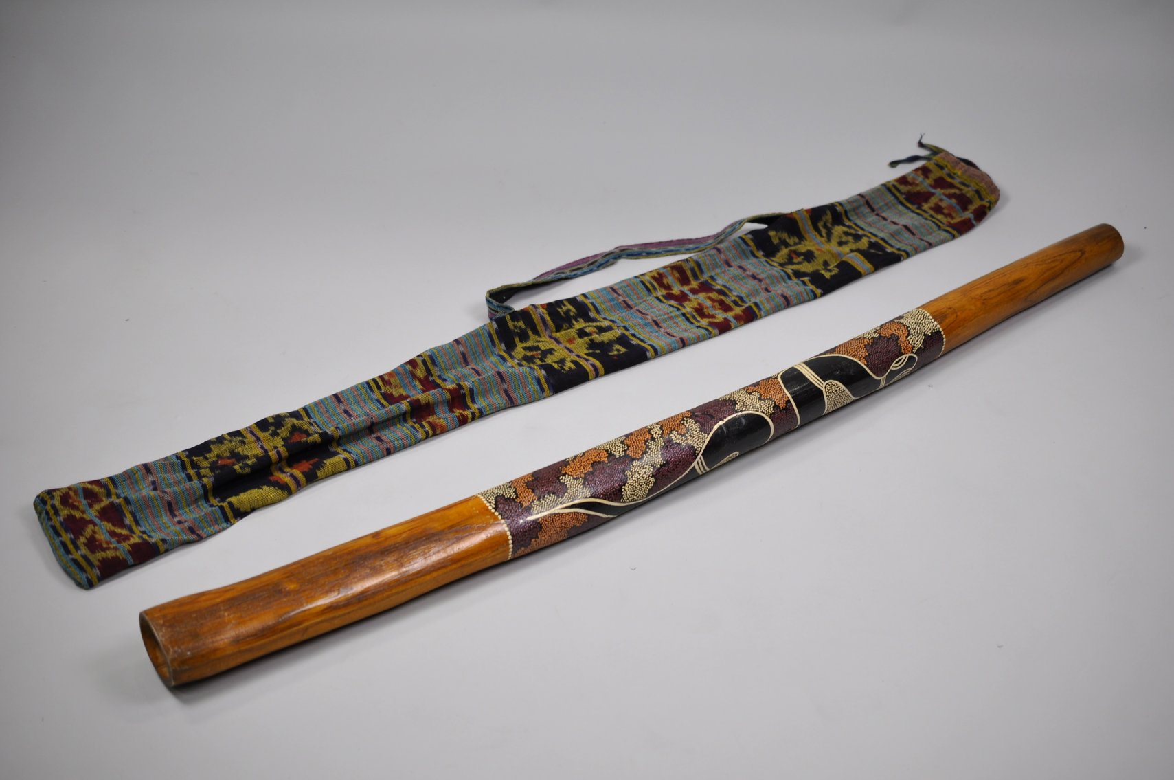 Aboriginal Didgeridoo and Rain Stick