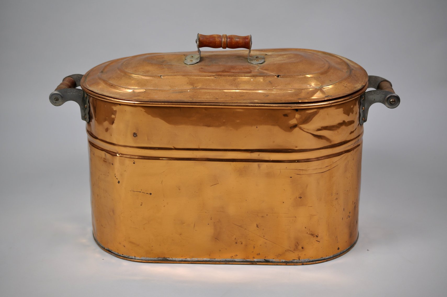 Revere Copper Double Handle Oval Wash Tub