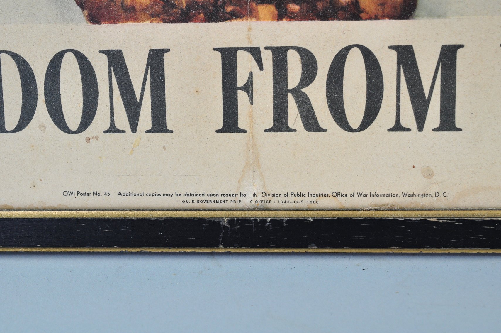 Four Freedoms War Bond Posters by Norman Rockwell