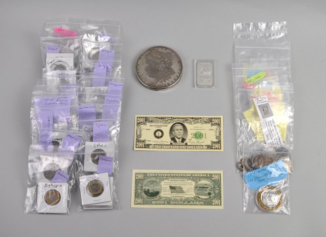 Coins, Tokens, & Currency Collection