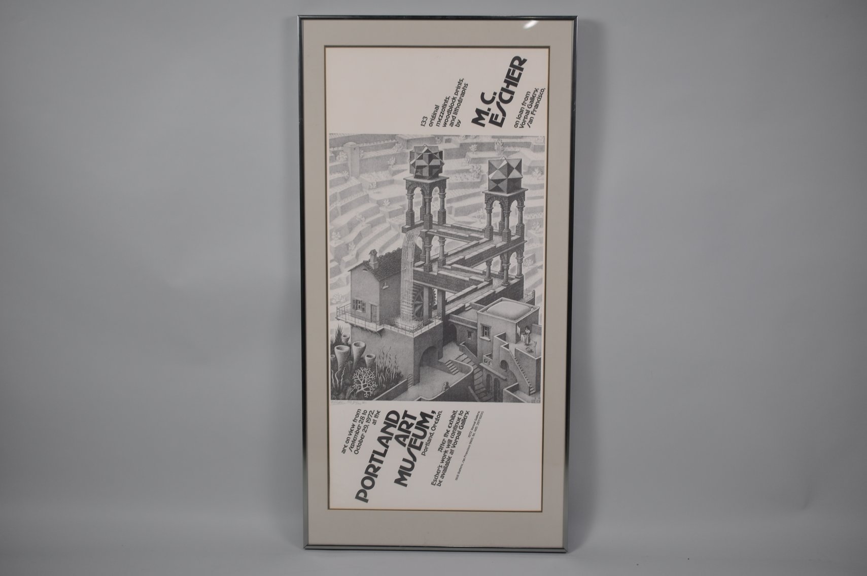 Signed M.C. Escher Exhibition Poster Ltd. Edition 93/103