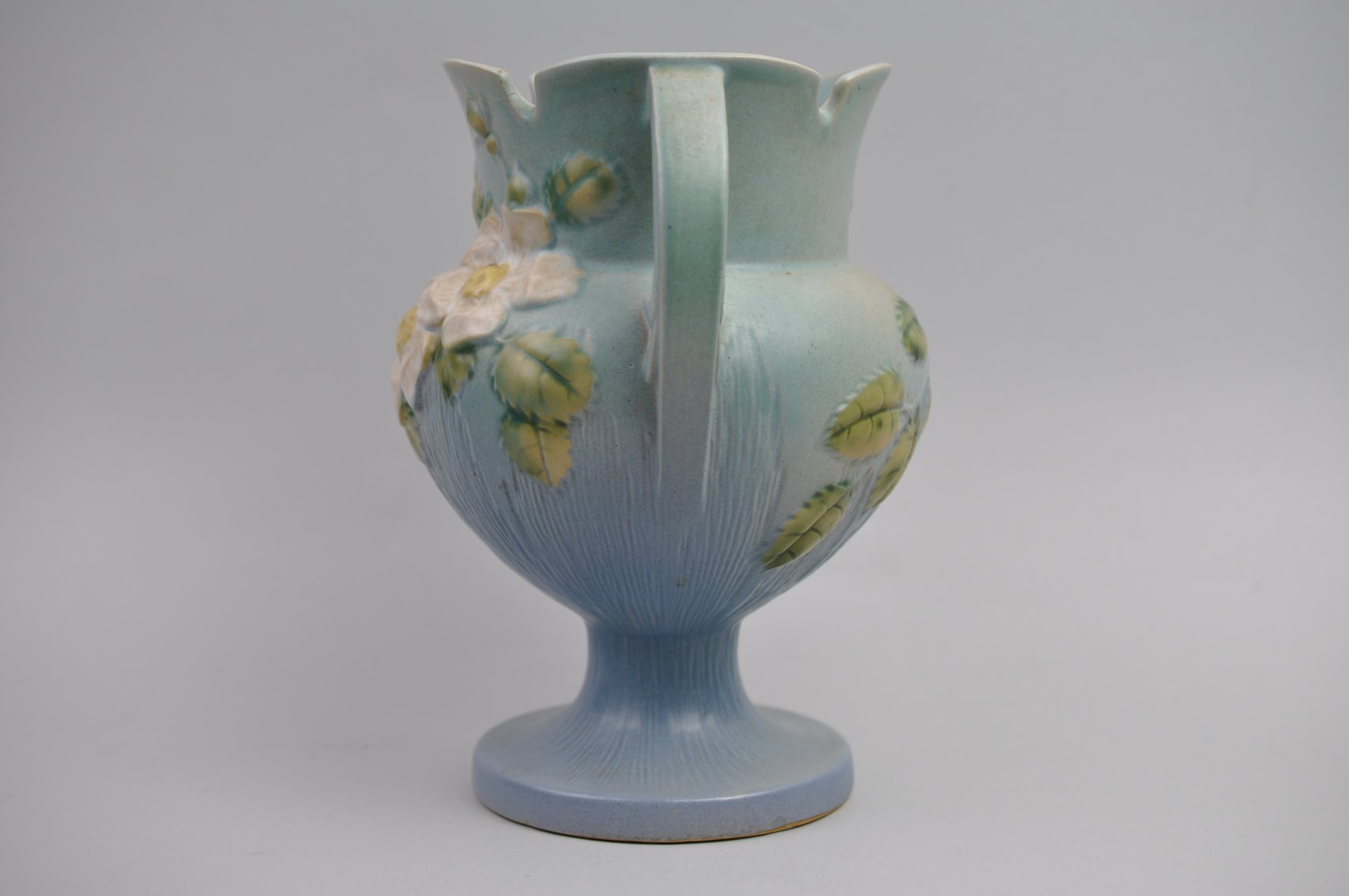 Roseville Floral Vase