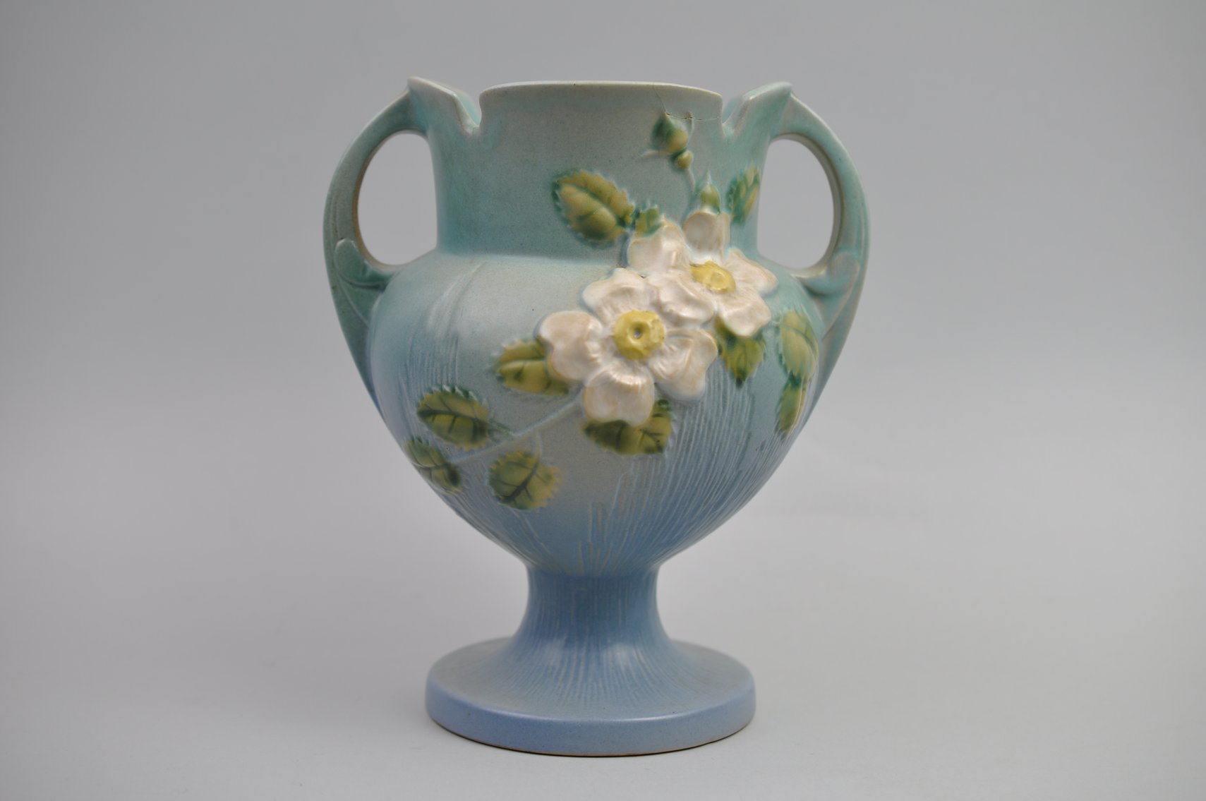 Roseville Floral Vase