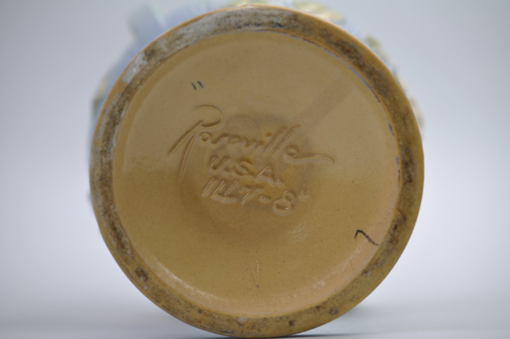 Roseville Floral Vase