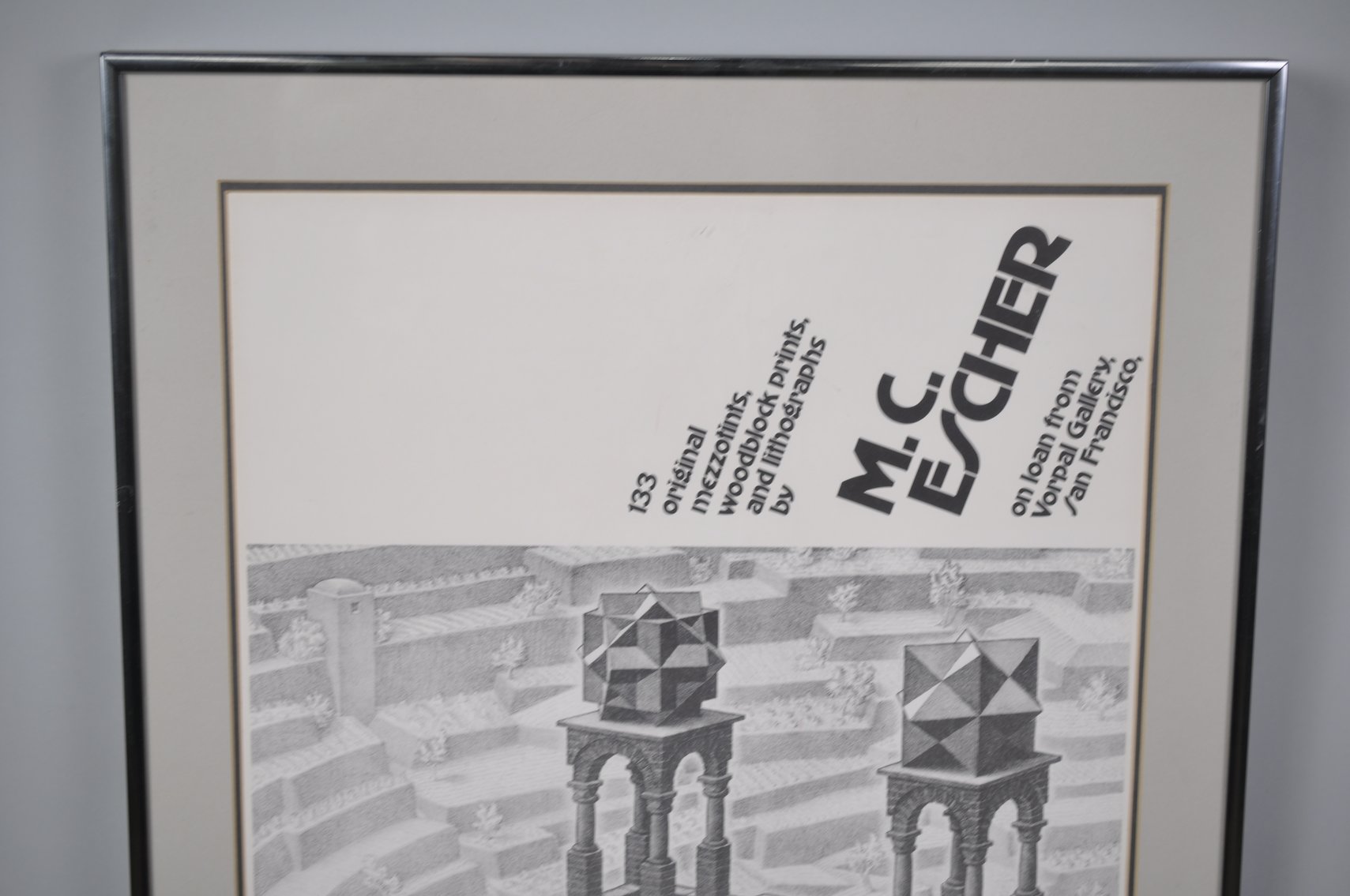 Signed M.C. Escher Exhibition Poster Ltd. Edition 93/103