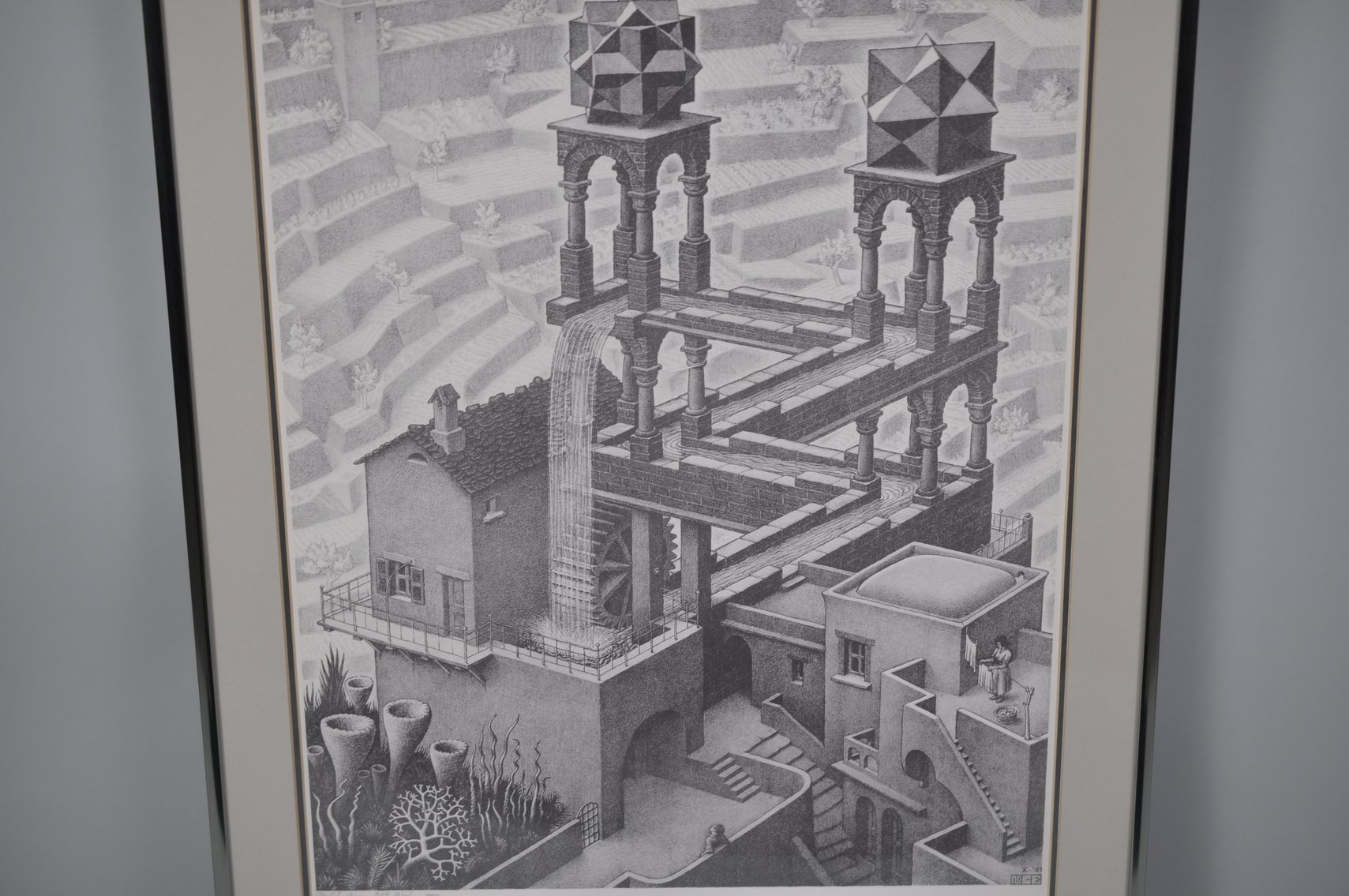 Signed M.C. Escher Exhibition Poster Ltd. Edition 93/103