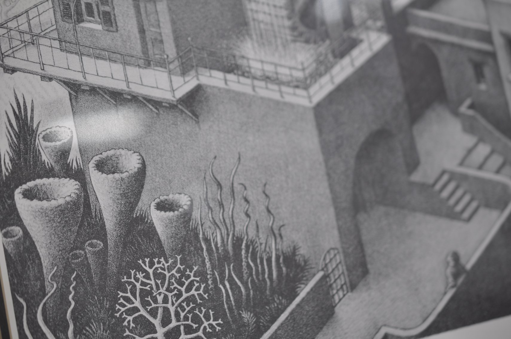 Signed M.C. Escher Exhibition Poster Ltd. Edition 93/103