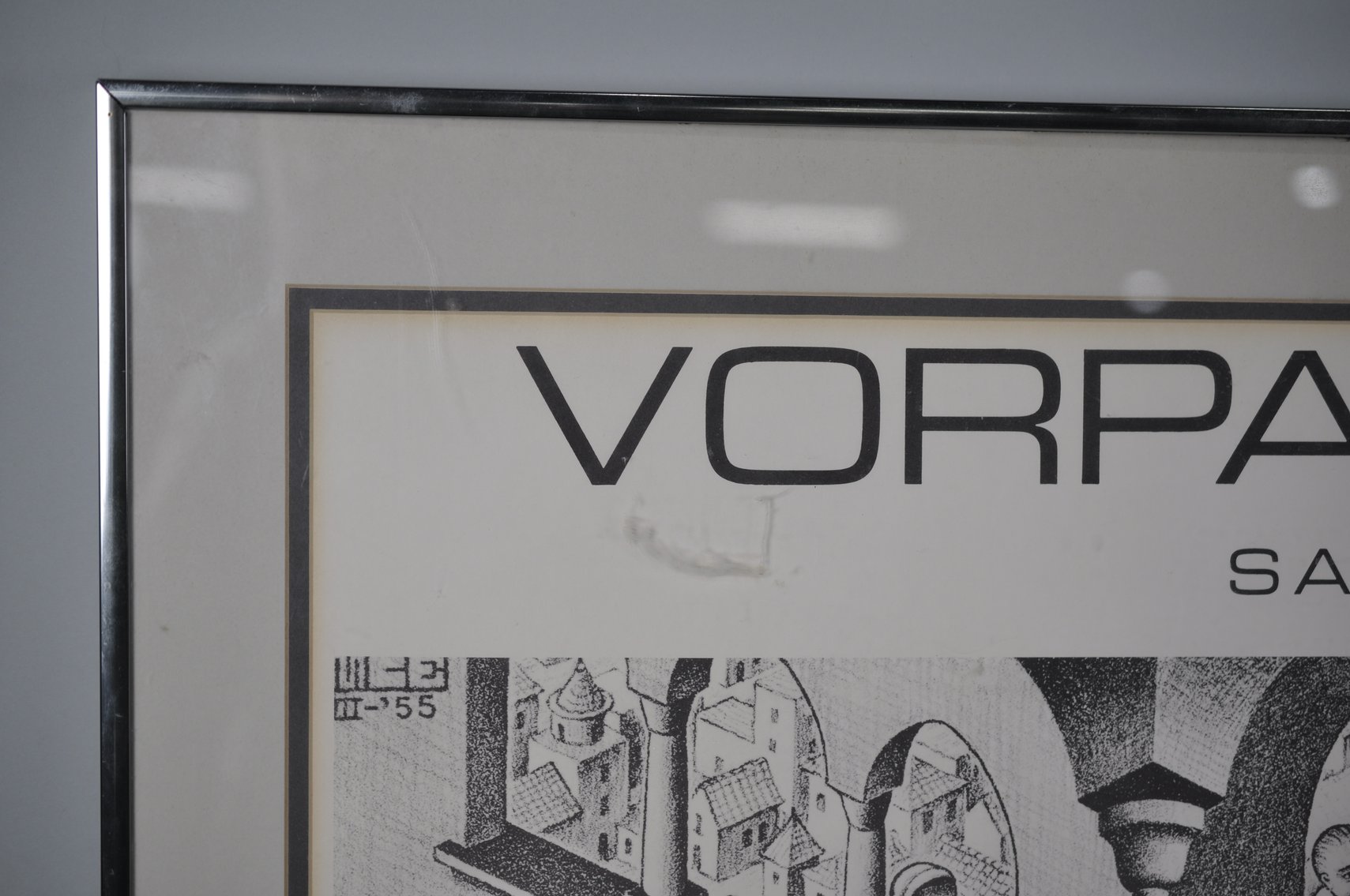 Signed M.C.Escher Vorpal Gallery Poster
