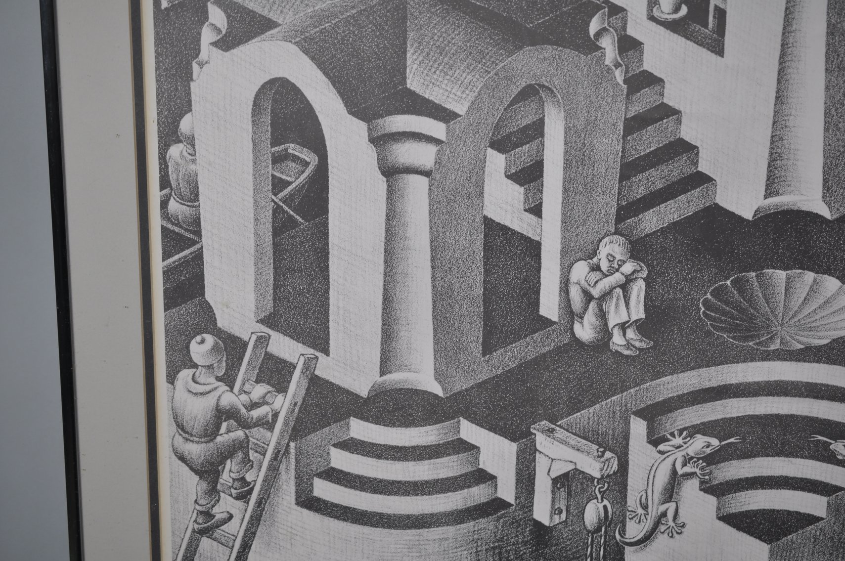 Signed M.C.Escher Vorpal Gallery Poster