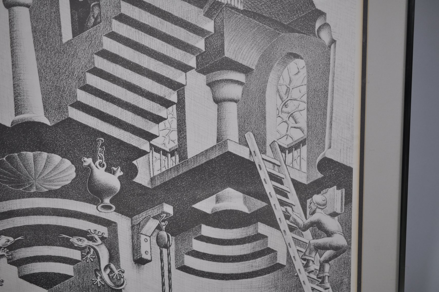 Signed M.C.Escher Vorpal Gallery Poster
