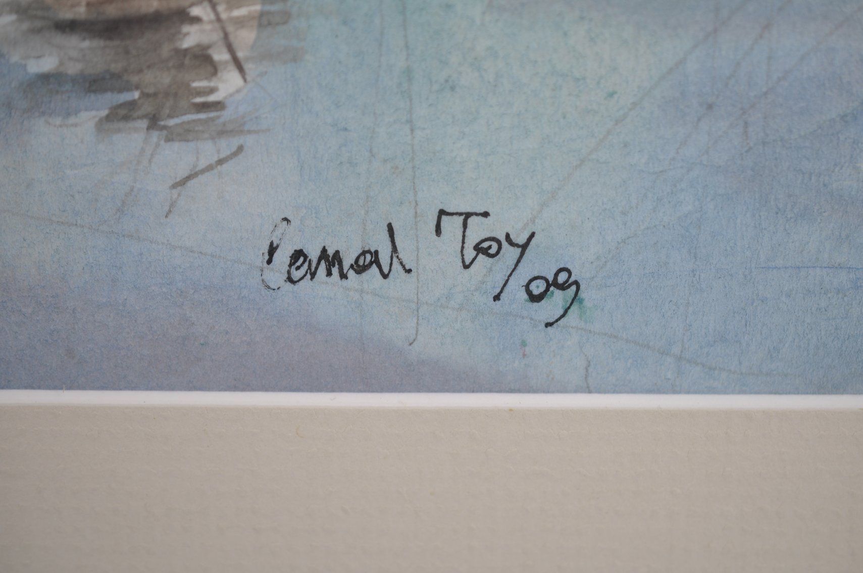 Cemal Toy "Istanbul" Painting