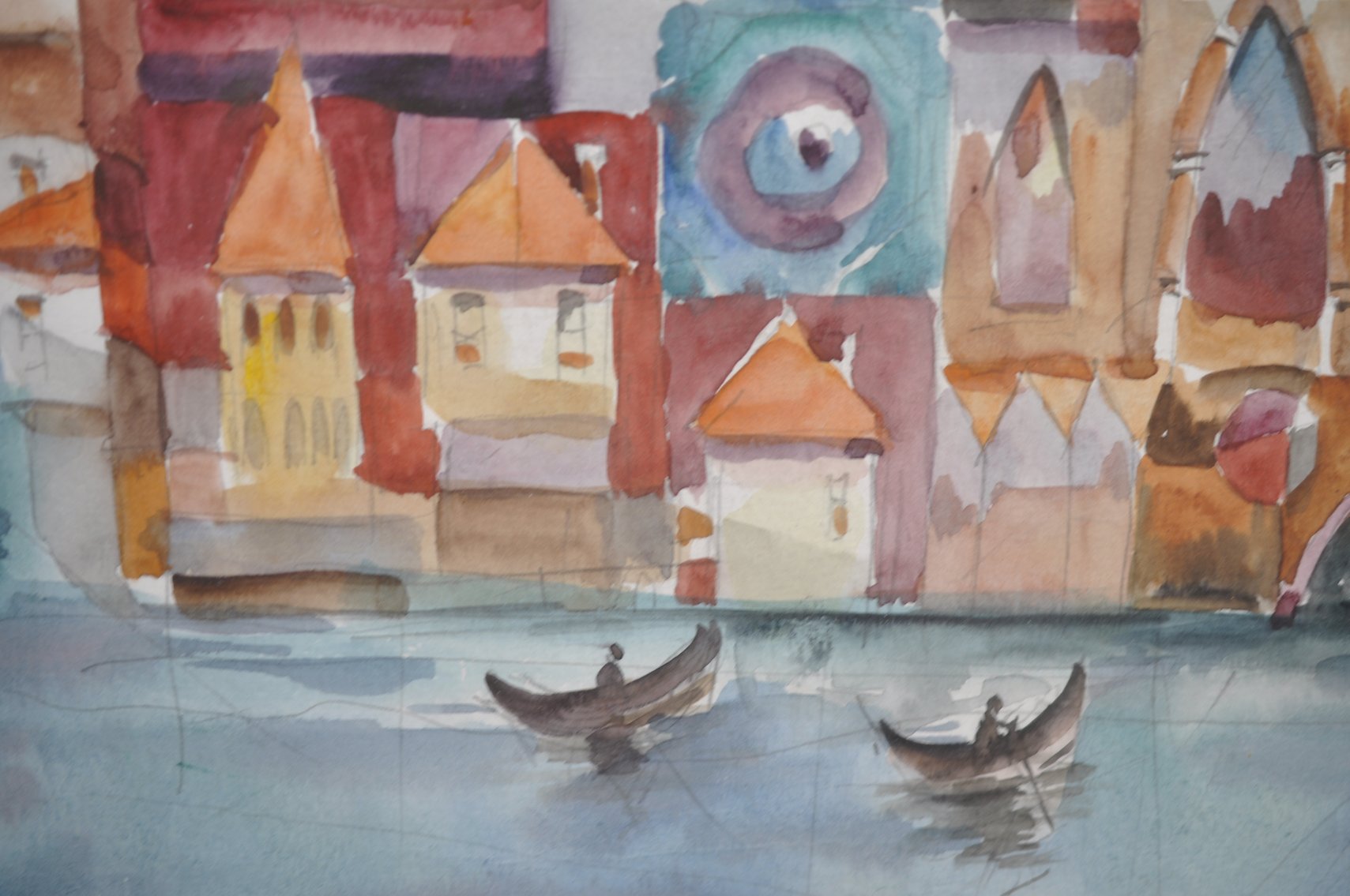 Cemal Toy "Istanbul" Painting