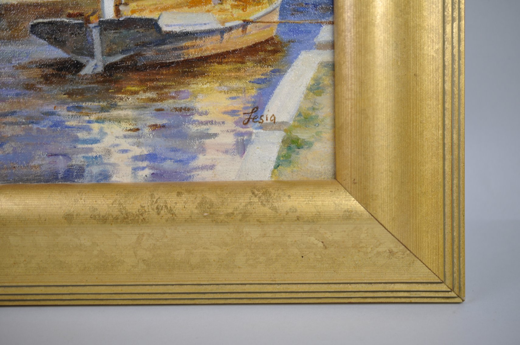 Lesia Khomeno, Boat Painting