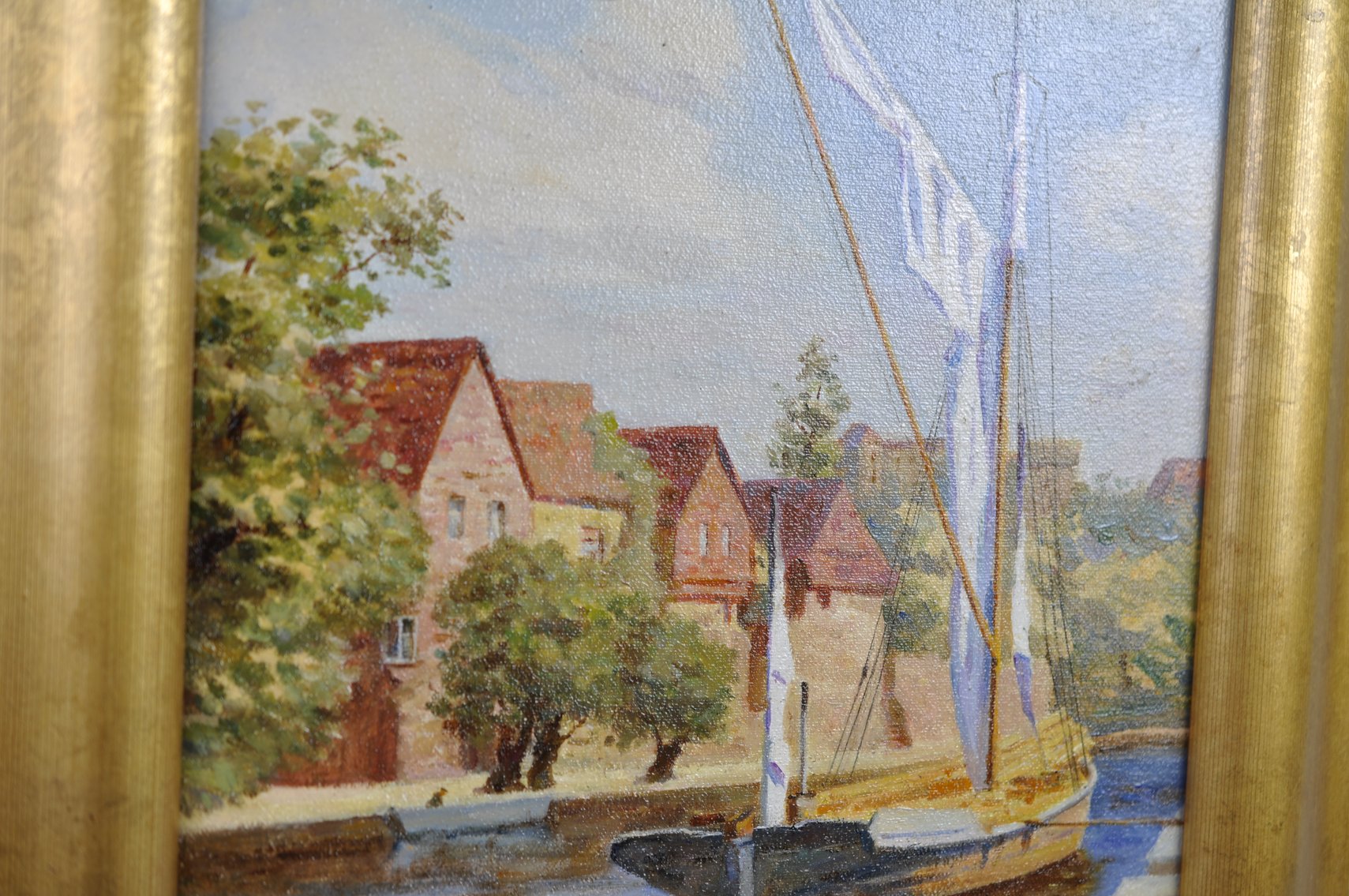 Lesia Khomeno, Boat Painting