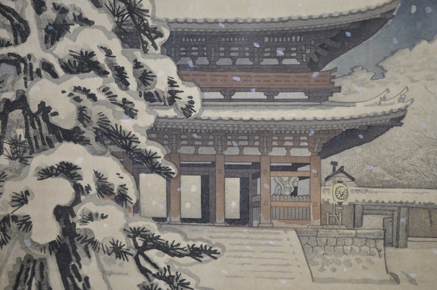 Ito Nisaburo Ninnaji Temple Print