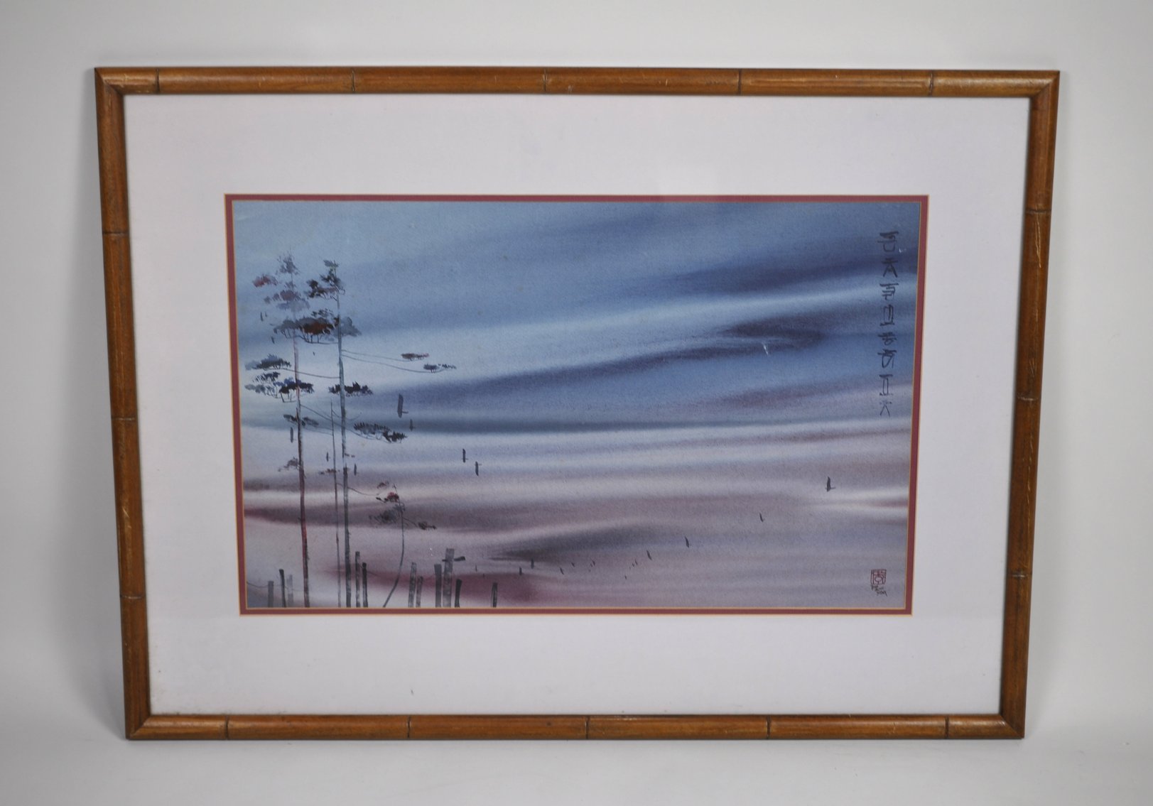 John Alan Stock Sunset with Birds