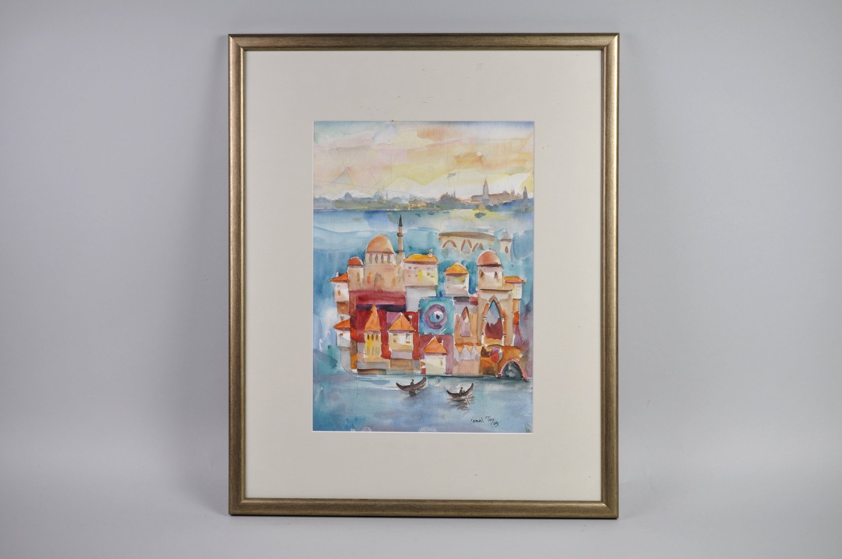 Cemal Toy "Istanbul" Painting
