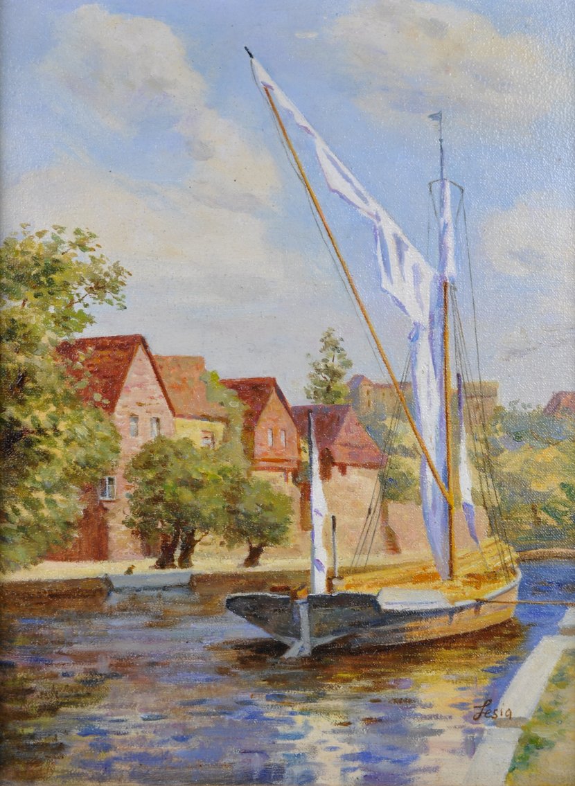 Lesia Khomeno, Boat Painting