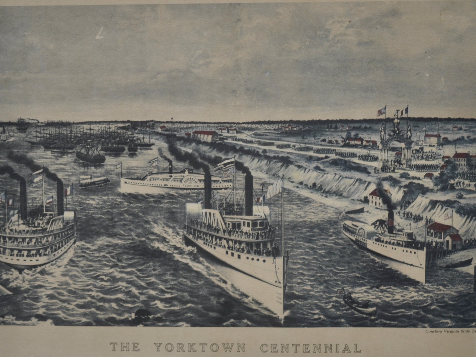 Yorktown Centennial Print