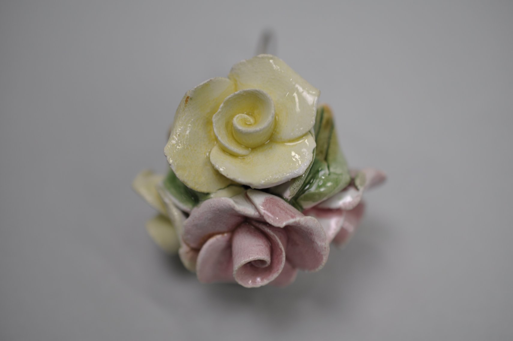 Capodimonte Sconces Three Arm Set