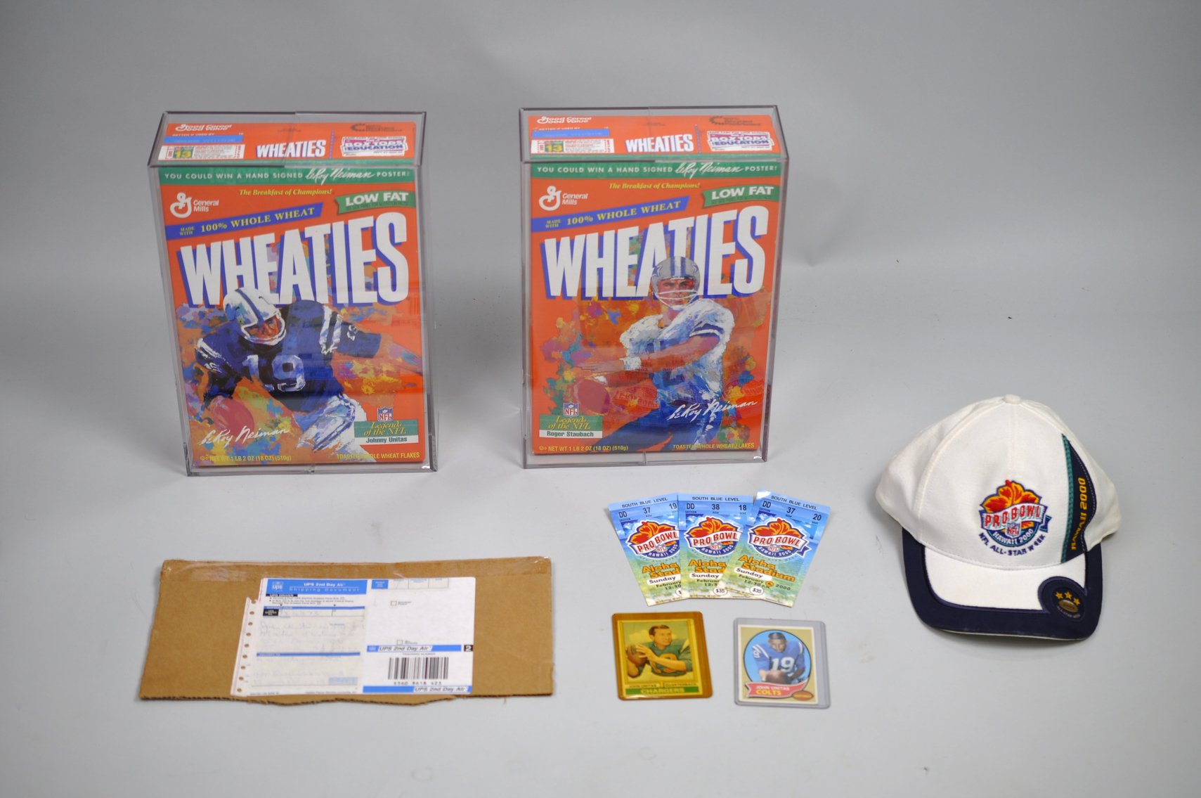 Pro Bowl, Wheaties & Johnny Unitas Collection