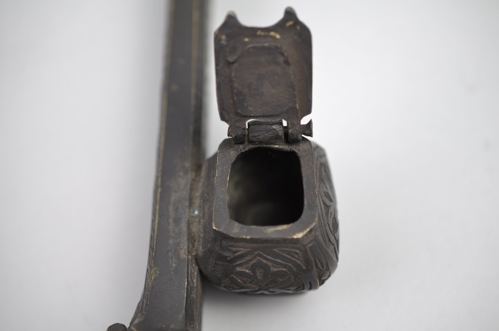 Middle Eastern Calligraphy Ink and Pen holder