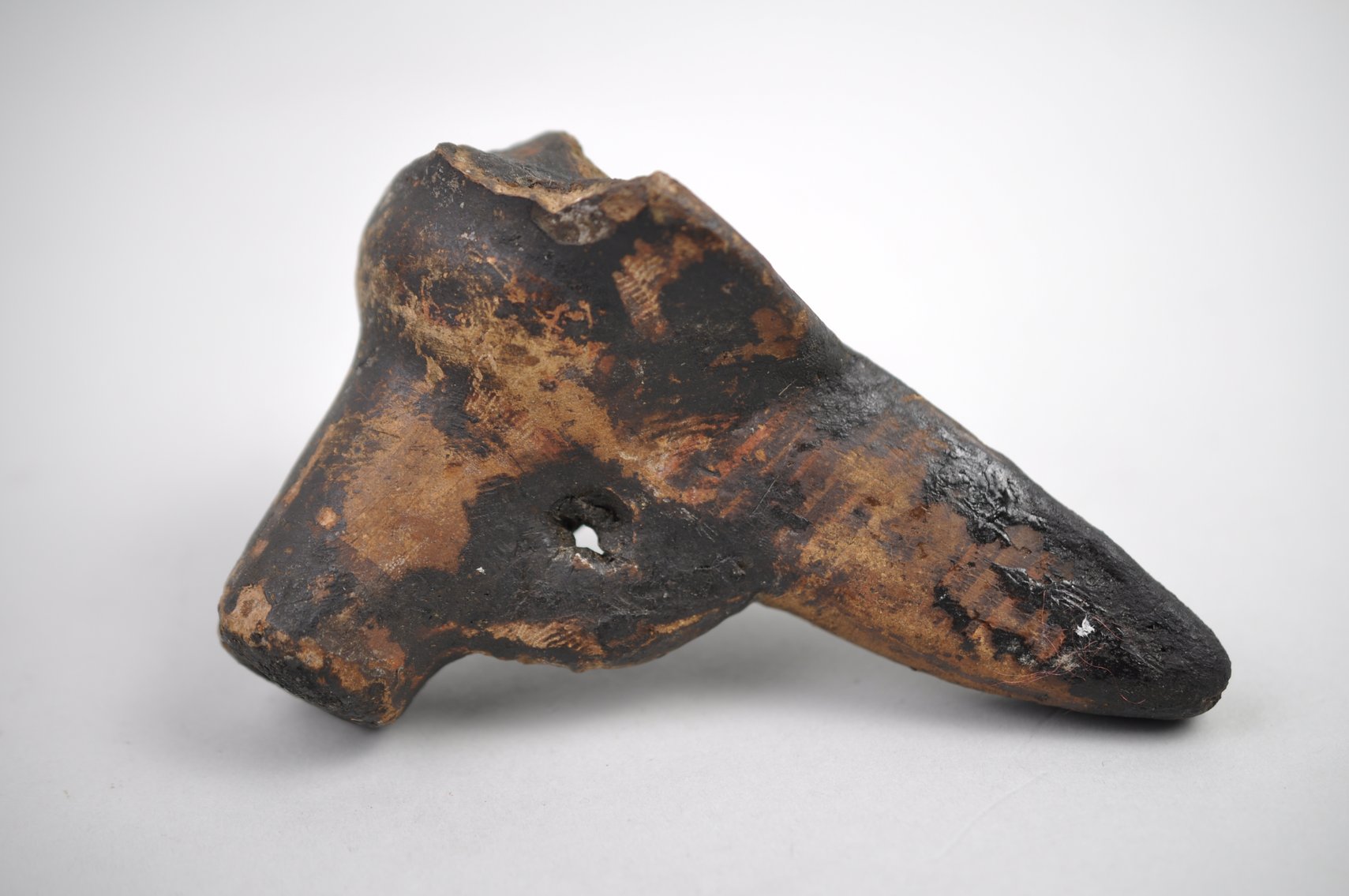 Antique Terracotta Oil Lamp