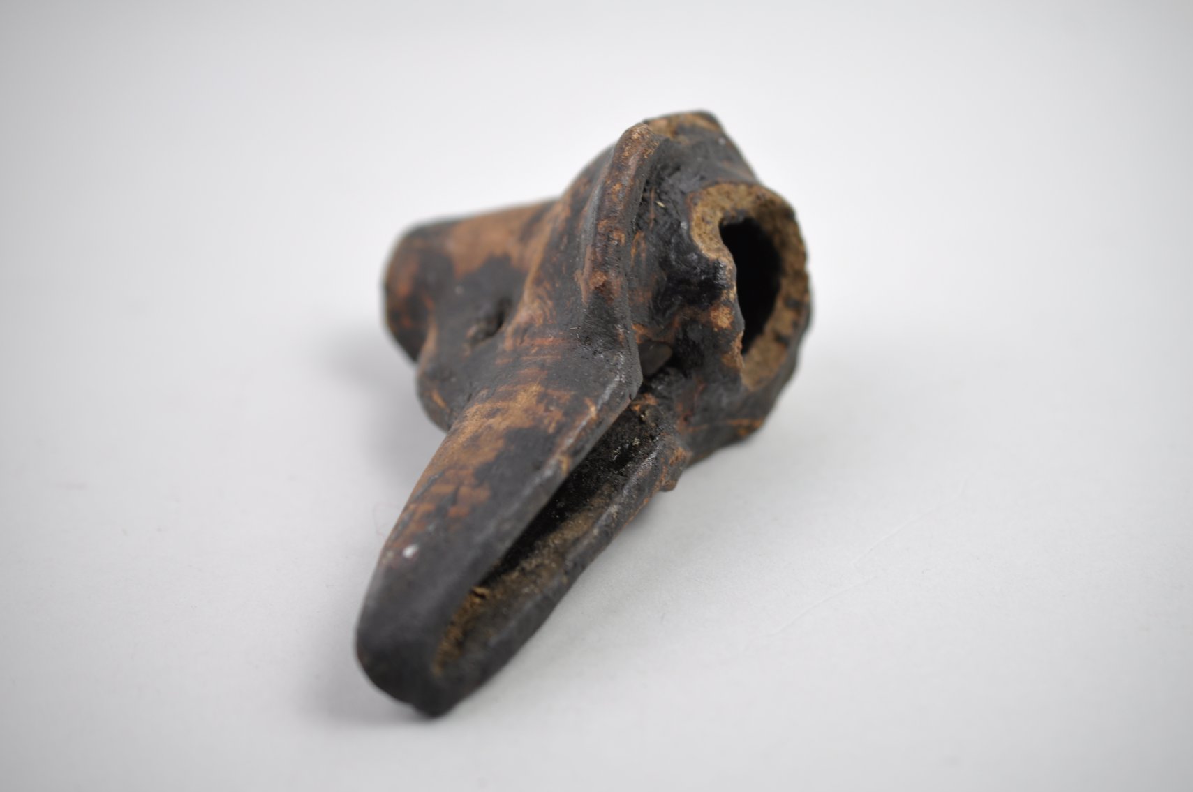 Antique Terracotta Oil Lamp