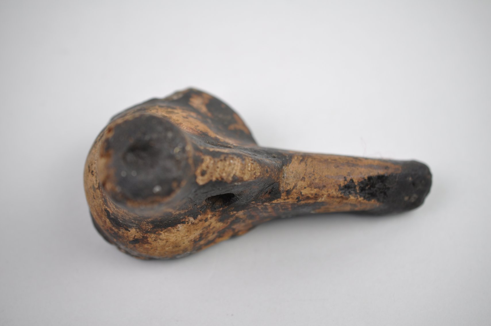 Antique Terracotta Oil Lamp