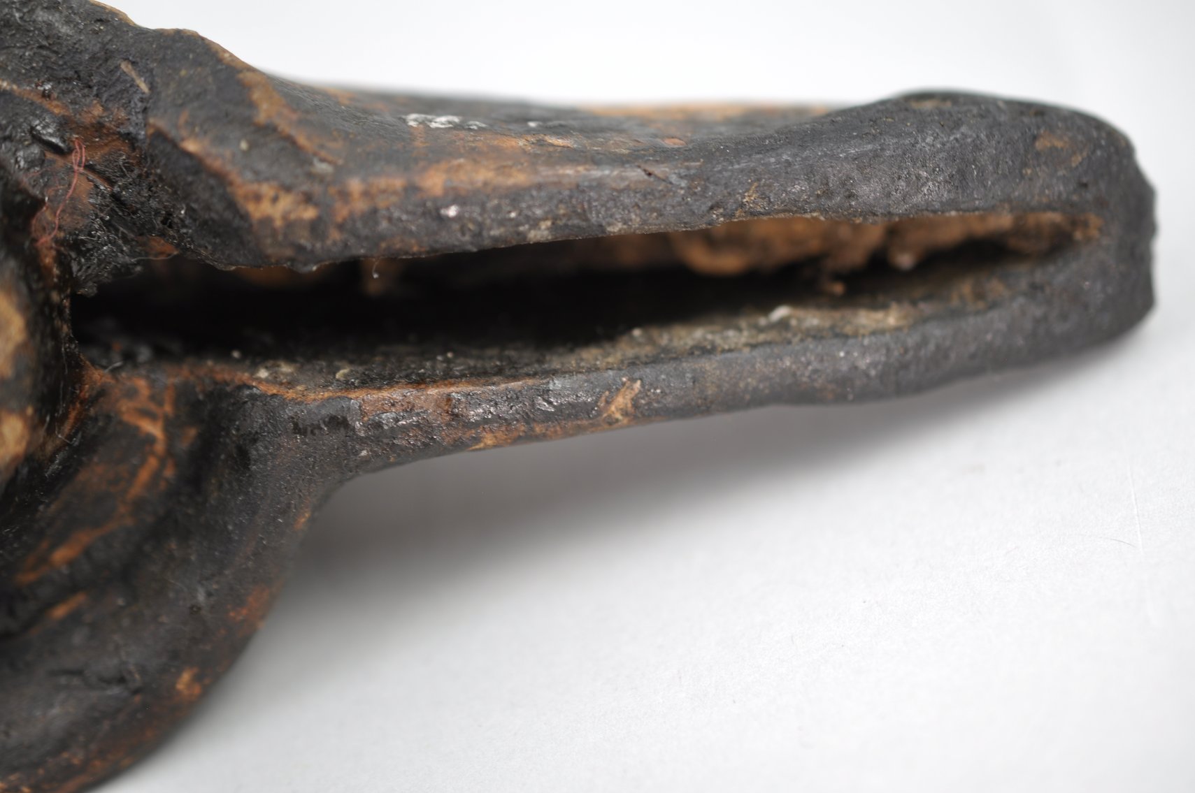 Antique Terracotta Oil Lamp
