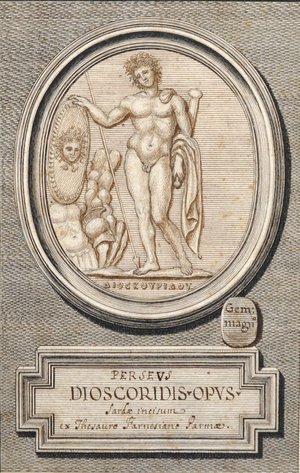 Picart Copperplate Engraving of Perseus