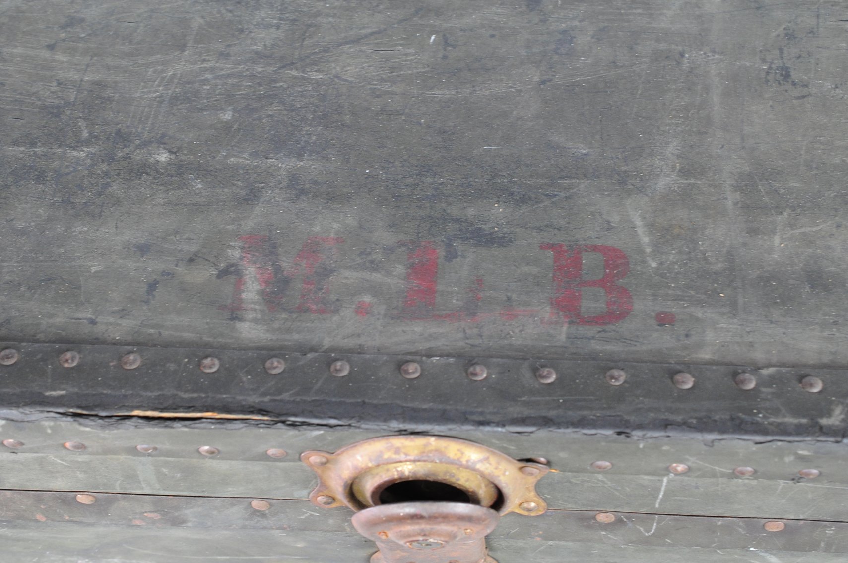 US Military Foot Locker and Steamer Trunk