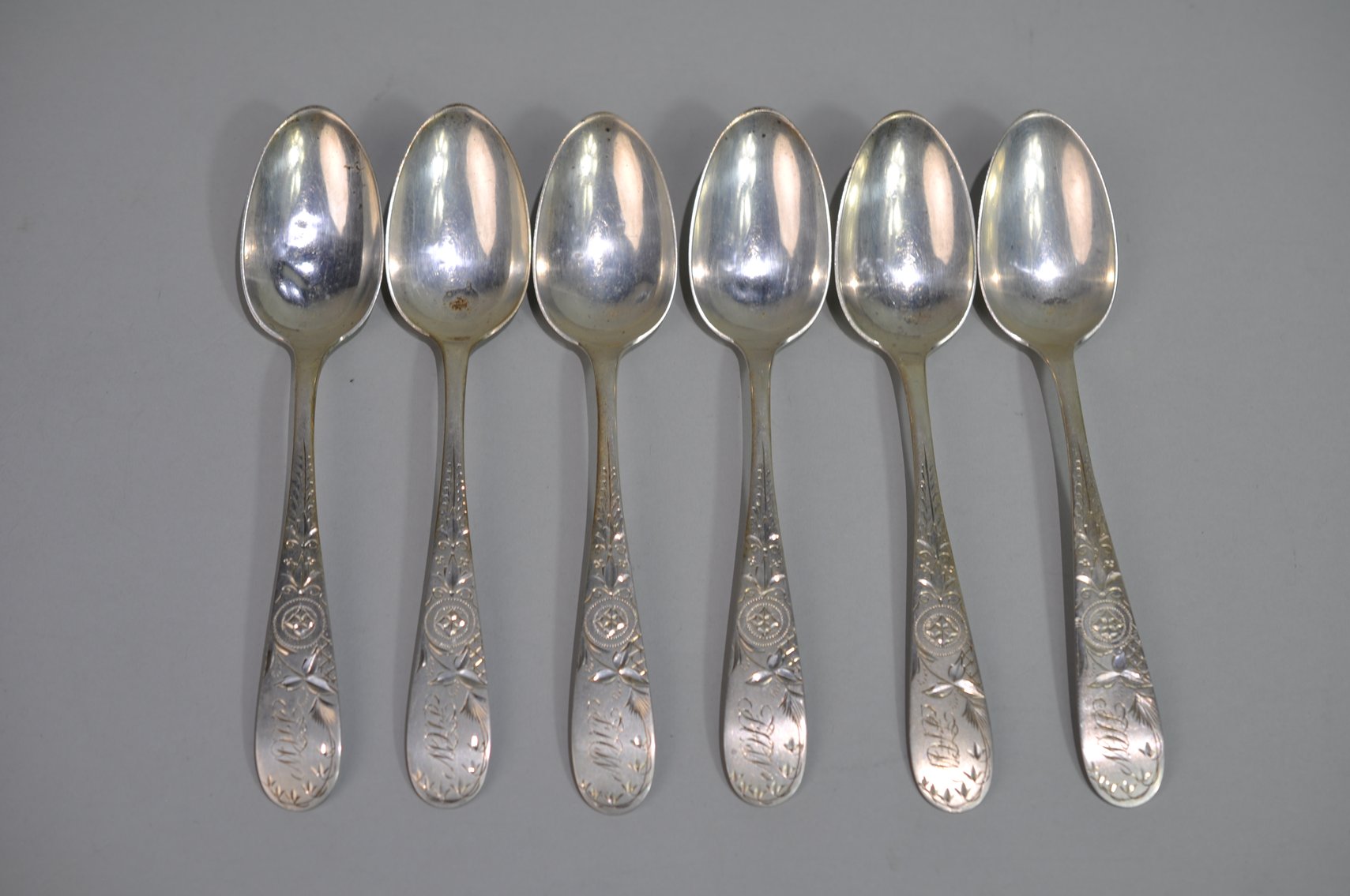 Sterling Silver Spoons Set
