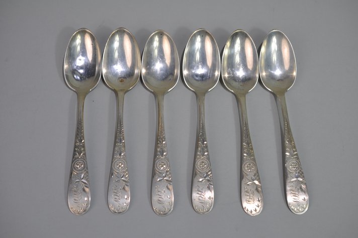 Sterling Silver Spoons Set