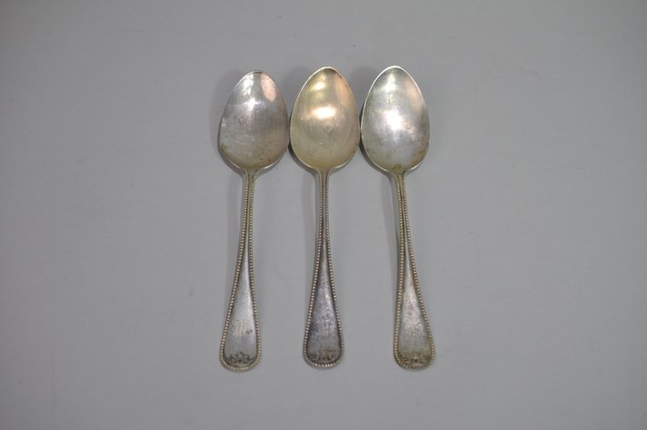 Sterling Silver Serving Spoons Set