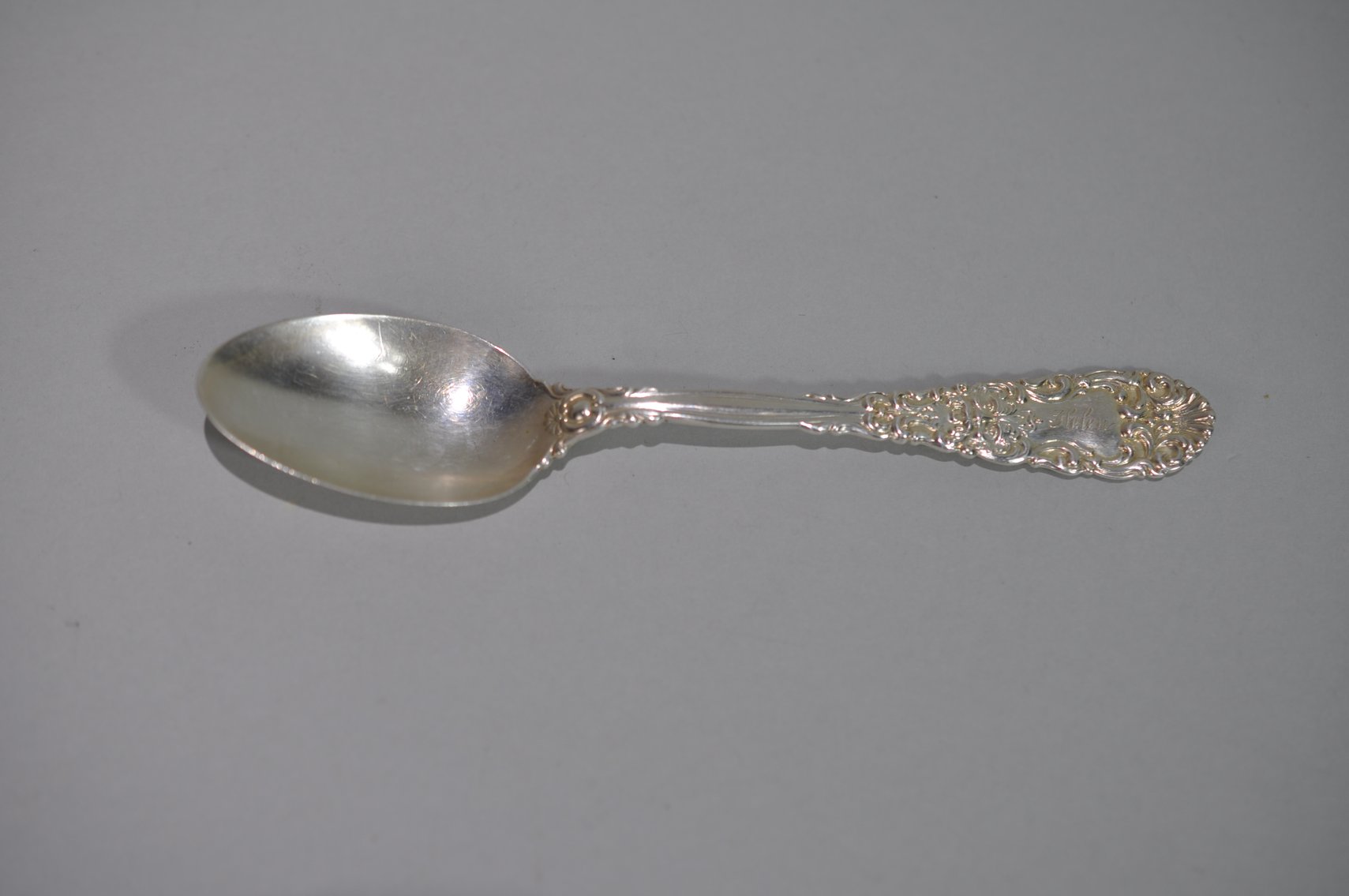 Engraved Sterling Silver Teaspoons