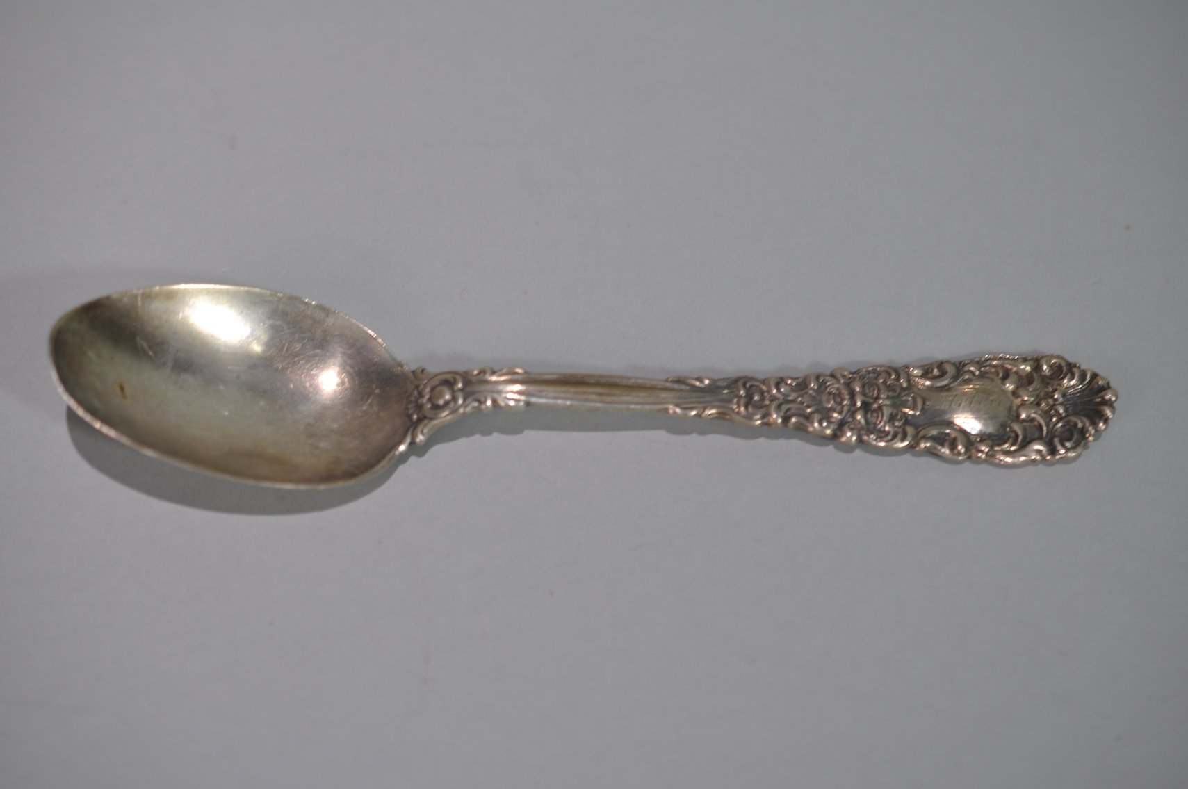 Engraved Sterling Silver Teaspoons