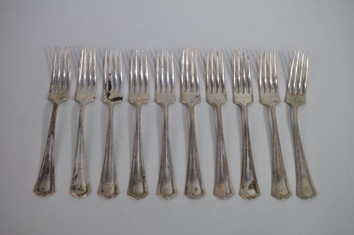 CW Sterling Silver Dinner Forks
