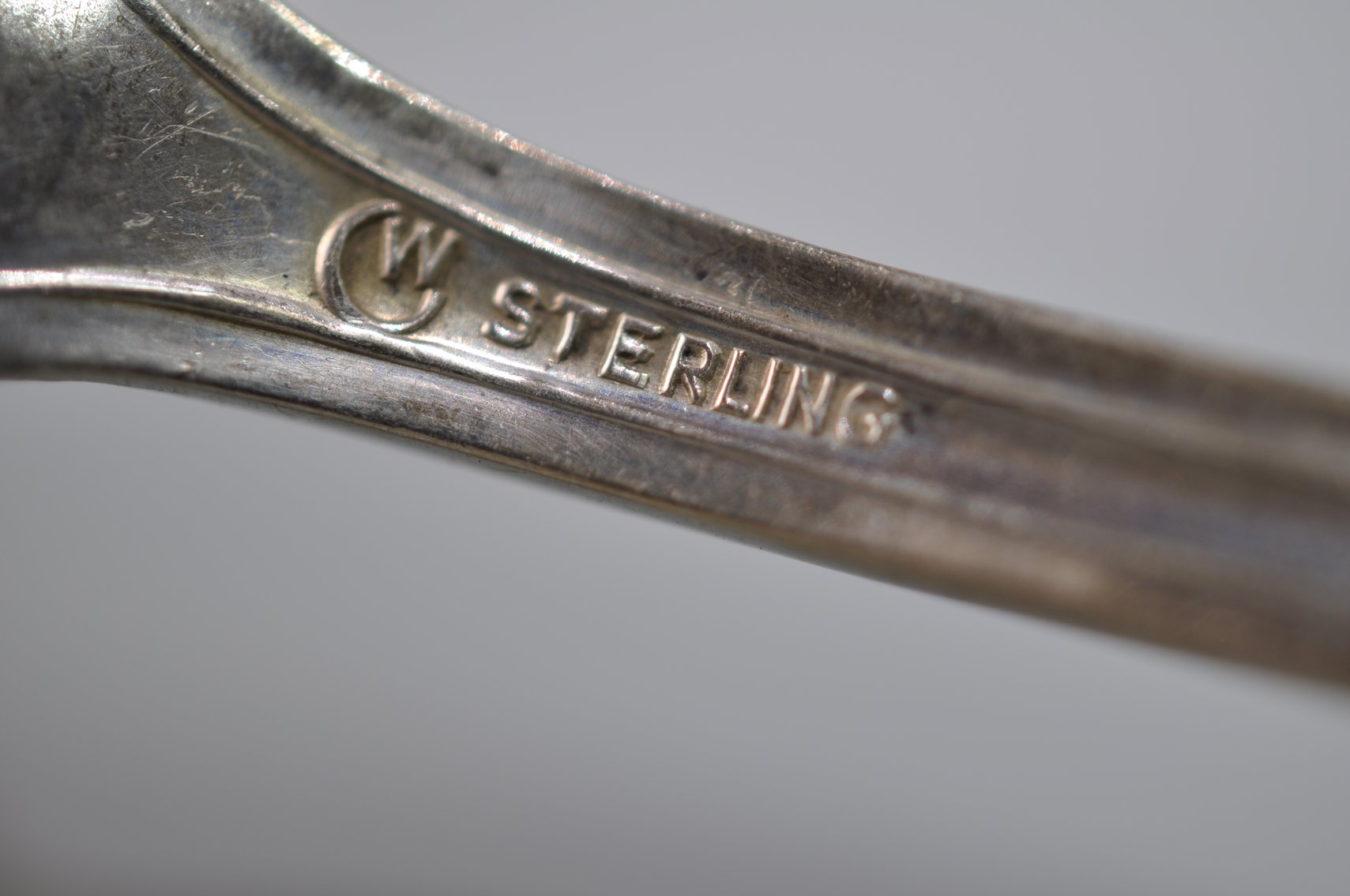 CW Sterling Silver Soup Spoons