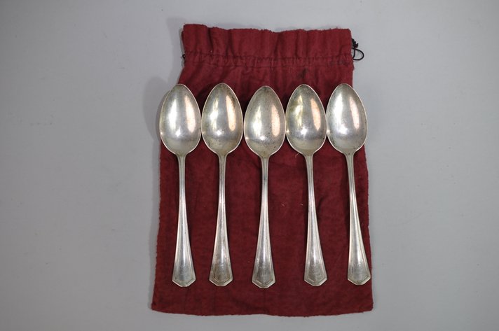 CW Sterling Silver Serving Spoons