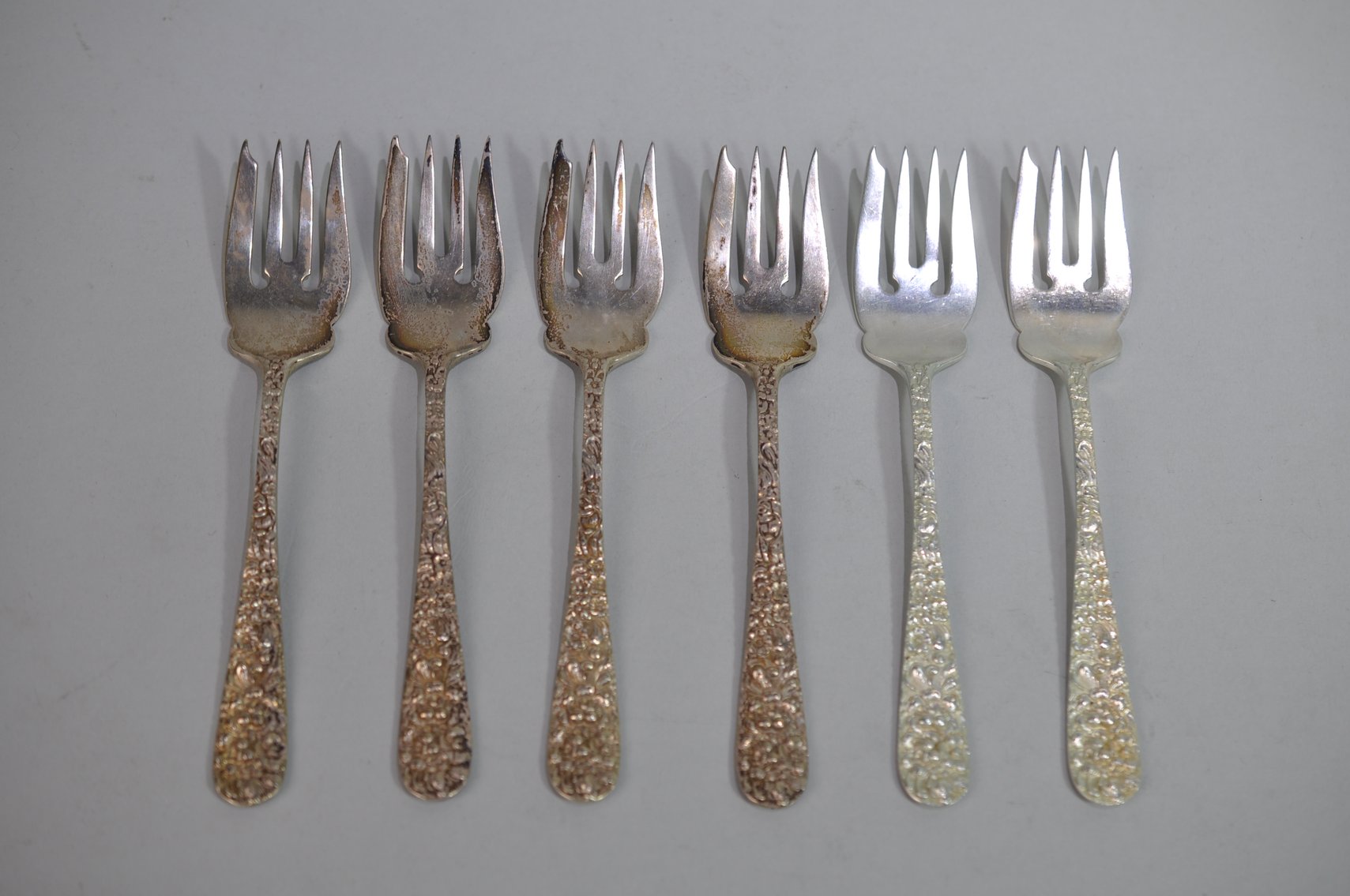 Stieff Sterling Silver Salad Forks