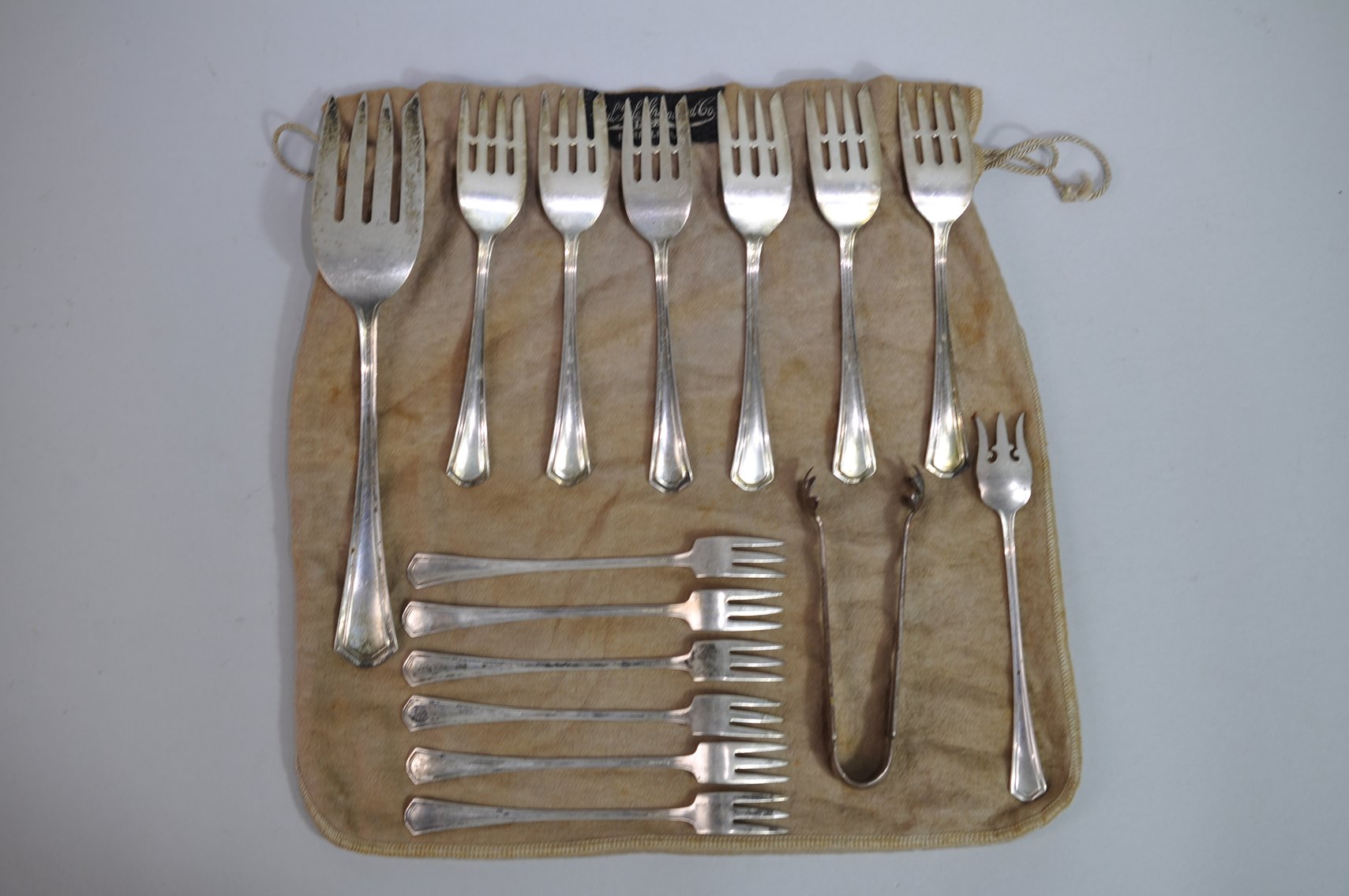 CW Sterling Forks and Tong Collection