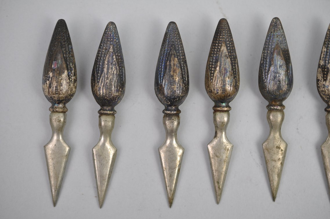 Sterling Silver Corn Holders