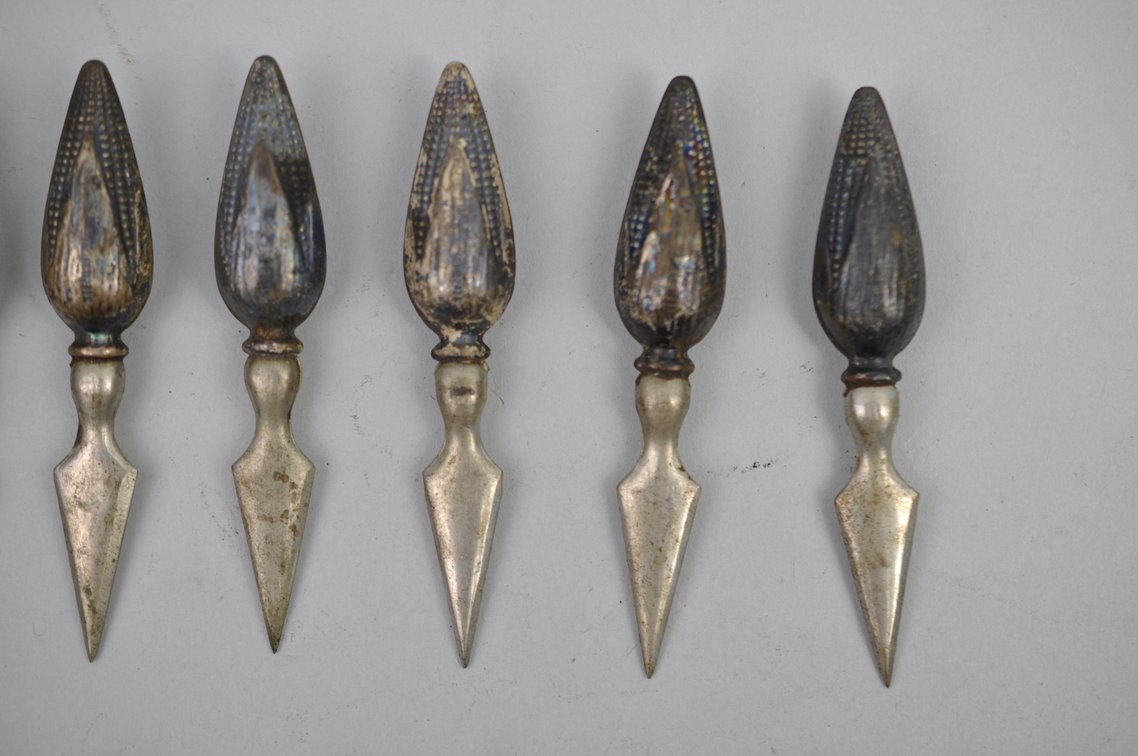 Sterling Silver Corn Holders